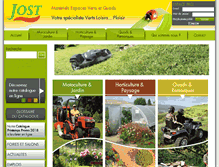 Tablet Screenshot of jost-sa.com